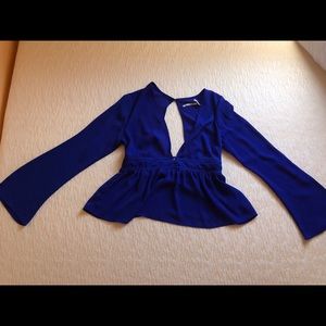 Urban Outfitters top with front and back cut outs